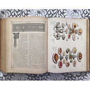 1882 Gaskell's Compendium of Forms Leather Bound Antique Reference Book